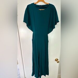 Zara Teal Maxi Dress